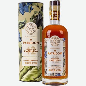 Ром Patridom Seleccion Exclusiva (gift box 40% 0.7 л.