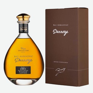 Арманьяк Unique Collection Bas-Armagnac (giftbox carafe), Darroze, 0.7 л.