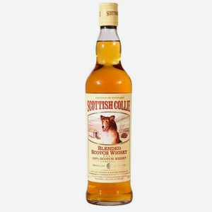 Виски СКОТТИШ КОЛЛИ 3 года Scotch Blended 0.7л