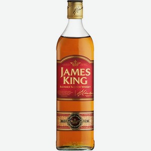 Виски ДЖЕЙМС КИНГ 3 года Scotch Blended 0.7л