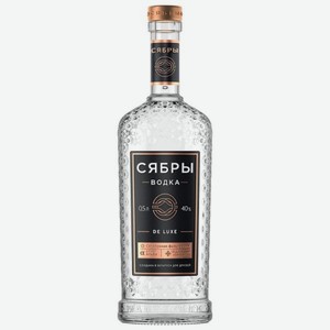 Водка Сябры Де Люкс 0.5л