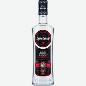 Водка Бульбашъ особая Дикая Брусника 0.5л