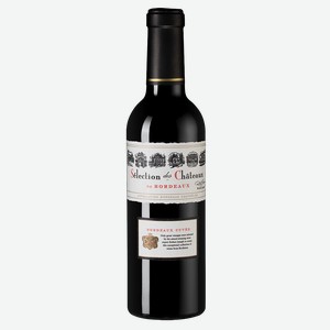Вино Selection des Chateaux de Bordeaux Rouge, Les Celliers Jean d Alibert, 0.375 л
