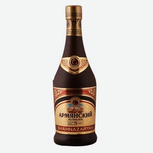 Коньяк Армянский коньяк 5 лет Шахназарян 0.5л