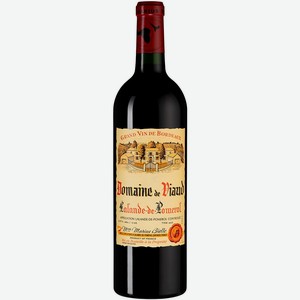Вино Домен де Вио, Лаланд де Помроль, 2010, 2010, 750 мл, Красное, Сухое