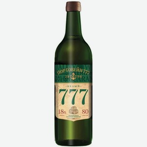 Вино  Портовейн 777 , 700 мл, Плодовое, Сладкое