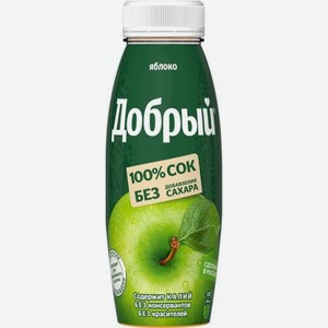 Сок Добрый Яблоко Пэт 0,3л