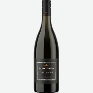 Вино Pinot Grigio Kuban. Novorossiysk Myskhako 12% 0.75 л.