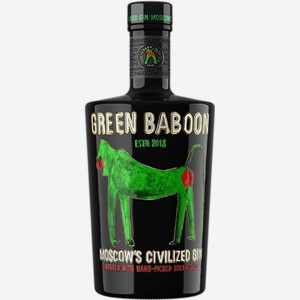 Джин  Green Baboon , 0.5 л, Россия