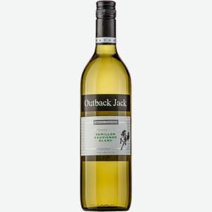 Белое сухое вино Berton Vineyards,  Outback Jack  Semillon Sauvignon Blanc, 2021, 0.75 л, Австралия