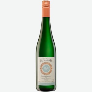 Вино Dr.Schmitt Gewurztraminer белое полусухое 0,75 л