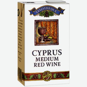 Вино Cyprus красное полусладкое 1 л