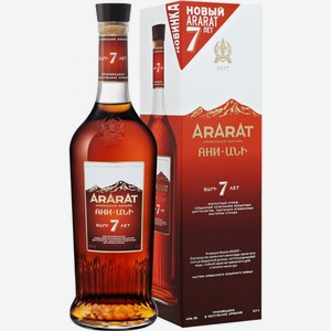 Коньяк Арарат  Ани  7-летний, в подарочной коробке, 0.7 л, Армения