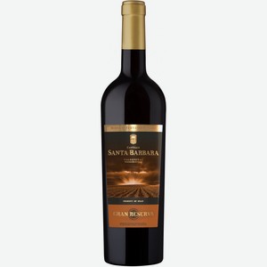 Красное сухое вино  Castillo Santa Barbara  Gran Reserva, Valdepenas DO, 0.75 л, Испания