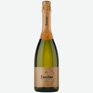 Вино игристое Faustino Cava белое полусухое 0,75 л