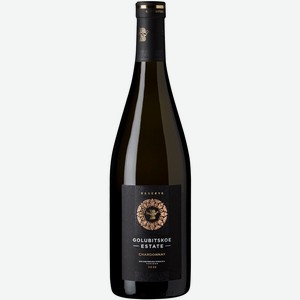 Белое сухое вино Golubitskoe Estate, Chardonnay Reserve, 2020, 0.75 л, Россия