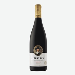 Вино Faustino V Reserva Tempranillo красное сухое 0,75 л