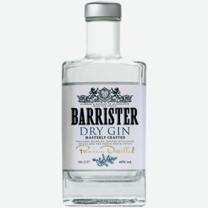 Джин Barrister 0,5 л