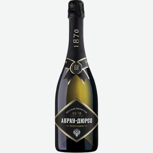 Игристое вино Абрау-Дюрсо, Полусладкое, 0.75 л, Россия