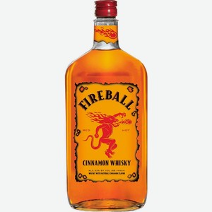Виски Sazerac,  Fireball  Cinnamon Whisky, 1 л, Канада