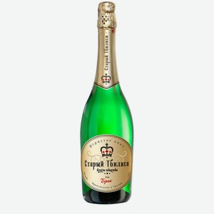 Вино игристое Старый Тбилиси белое брют 0,75 л