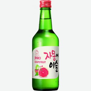 Водка  Jinro  Grapefruit Soju, 360 мл, Южная Корея