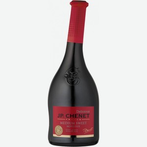 Красное полусладкое вино JP. Chenet,  Delicious  Medium Sweet Rouge, Pays d Oc IGP, 2021, 0.75 л, Франция