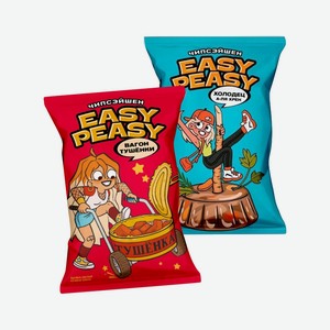 Easy Peasy Чипсы Вагон тушенки, Холодец а-ля хрен 70г