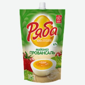 Ряба Провансаль Майонез 410г дой-пак