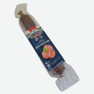 Колбаса сырокопченая Домашняя в/у 200г КуМК Восточный