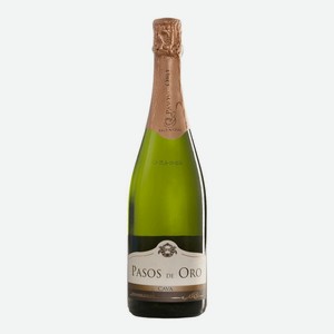 Вино игристое Pasos de Oro Cava белое брют, 0.75 л