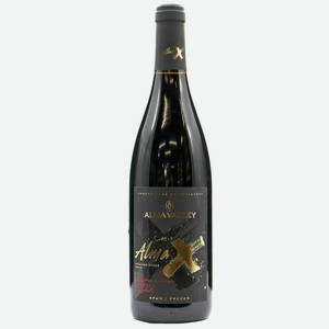 Вино тихое красное сухое ЗГУ Крым Alma Valley ALMA X КАБЕРНЕ СОВИНЬОН САПЕРАВИ 2018 0.75 л