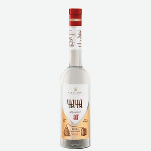 Водка виноградная ЗГУ Кубань Фанагория ЧАЧА МУСКАТНАЯ 40% 0,5л 0.5 л