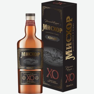 Коньяк  Мисхор  ХО, в подарочной коробке, 500 мл