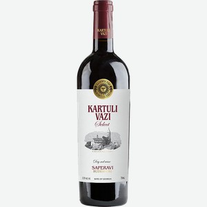Вино Kartuli Vazi Select Saperavi Budeshuri 13.5% 0.75 л.