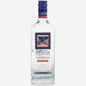 Абсент Xenta Distilled, 0.7 л, Италия