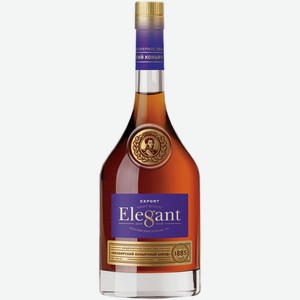 Коньяк Kizlyar cognac distillery,  Elegant , 0.5 л, Россия