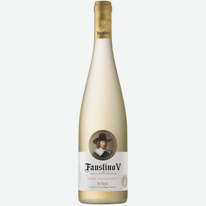 Белое сухое вино  Faustino V  Blanco, Rioja DOC, 2021, 0.75 л, Испания