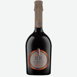 Белое сухое вино  Tete de Cheval  Zero Dosage Extra Brut, 0.75 л, Россия