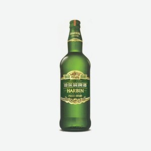 Пиво ХАРБИН BEER Классик 1900 3,6% 500мл ст/б