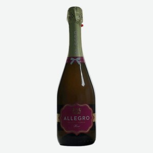 Вино игристое Allegro Розе, 0.75 л