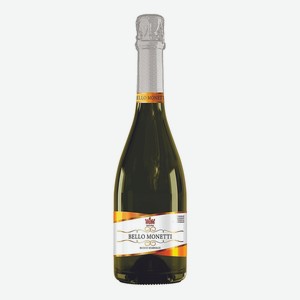 Вино игристое Bello Monetti Bianco semidolce, 0.75 л