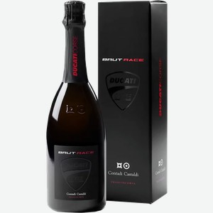 Игристое вино и шампанское Ducati Corse Brut Race Franciacorta DOCG Contadi Castaldi (gift box) 12.5% 0.75 л.