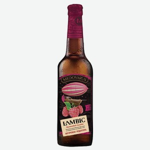 Напиток медовый Малиновый Ламбик фильтрованный непастеризованный 5,4% 0,33л
