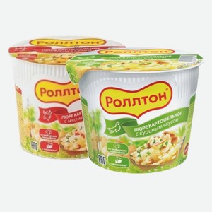 Пюре Роллтон курица, мясо 40 г