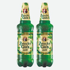 Пиво Жатецкий Гусь Чешский светлое 1,35 л