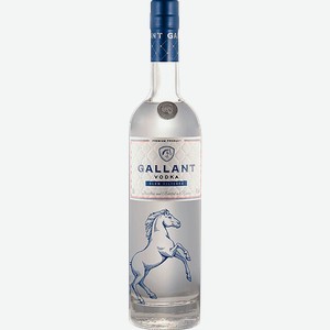 Водка Gallant 40% 0.7 л.