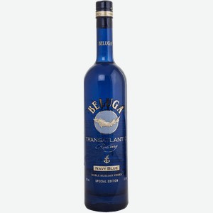 Водка Beluga Transatlantic Racing Navy Blue 40% 0.7 л.