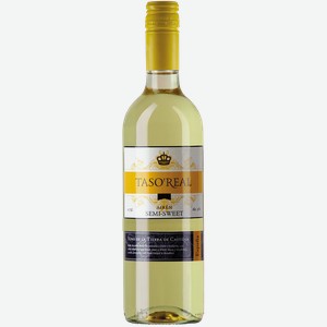 Вино Taso Real Airen Semisweet Bodegas del Saz 10.00% - 11% 0.75 л.