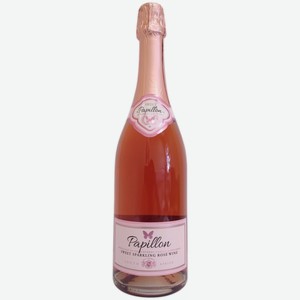 Вино игристое Papillon Rose розовое брют 0,75 л